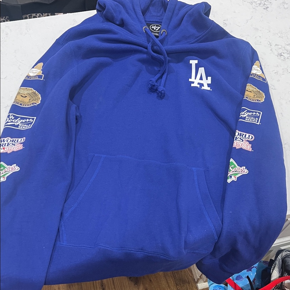 47 Blue LA Hoodie